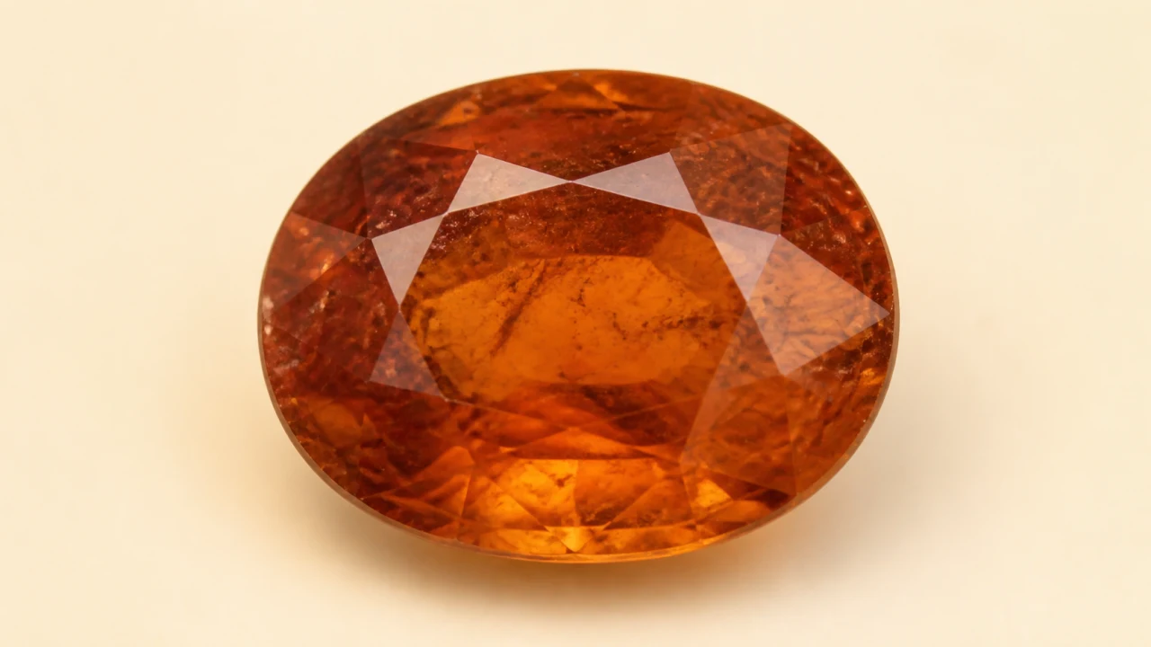 Symbolic review image of Hessonite Garnet (Gomed)