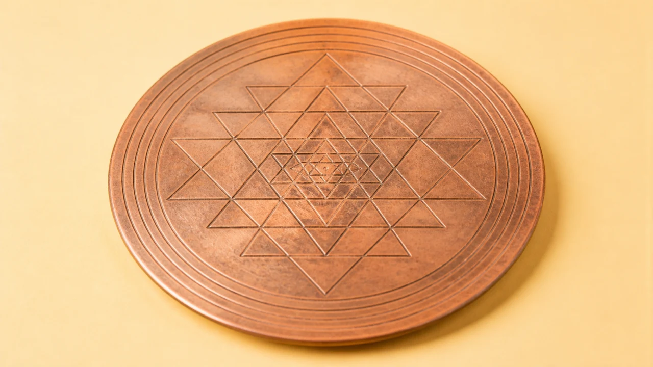 Symbolic review image of Sri Chakra (Sri Yantra)